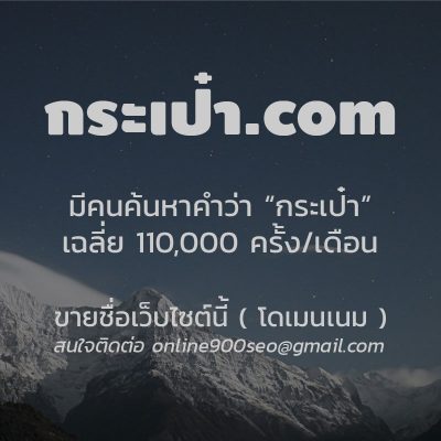 ขายโดเมนเนม กระเป๋า.com